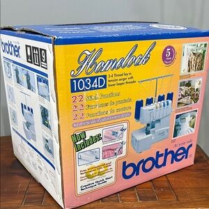 Brother 1034D Serger Sewing Machine - NIB